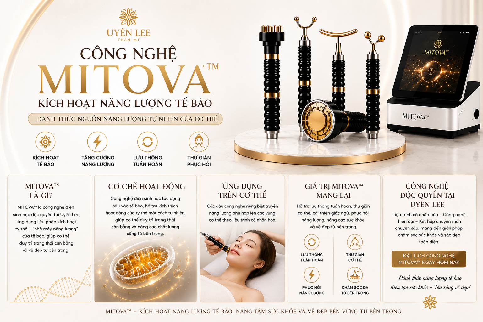 Công Nghệ MITOVA™ xu hướng 2026 mang lại tuyệt vời cho khách hàng