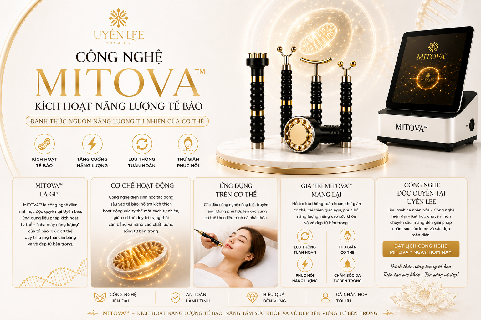 Công Nghệ MITOVA™ xu hướng 2026 mang lại tuyệt vời cho khách hàng