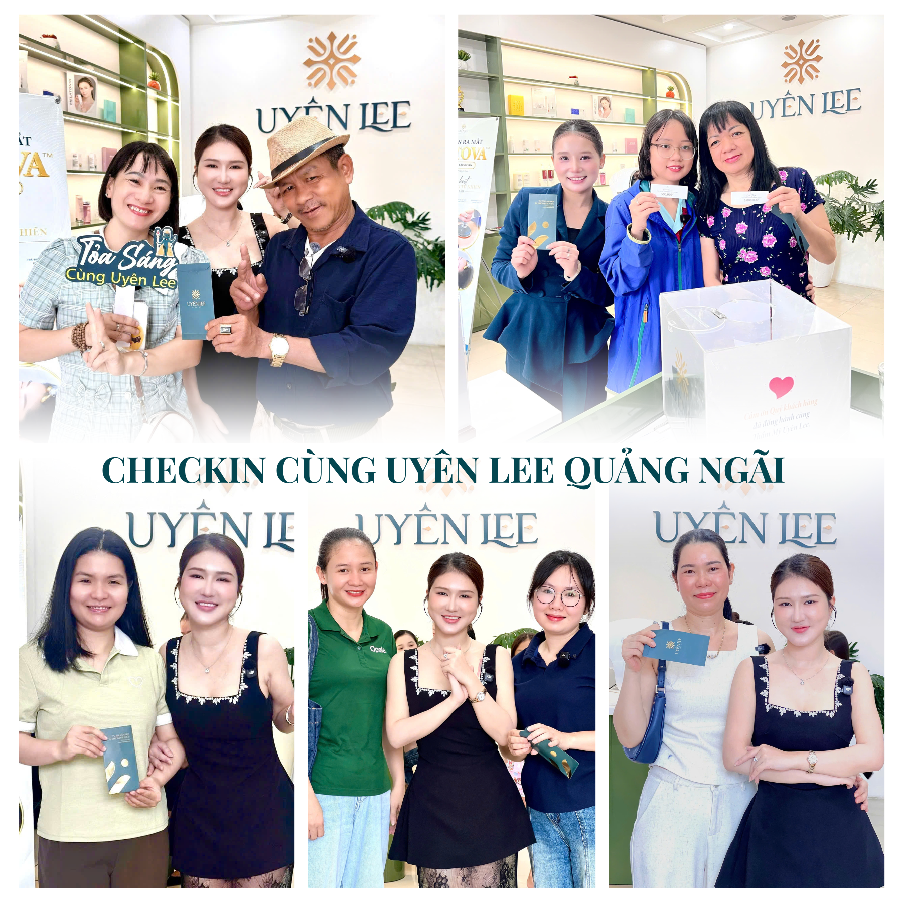 Hàng nghìn khách hàng checkin lễ hội